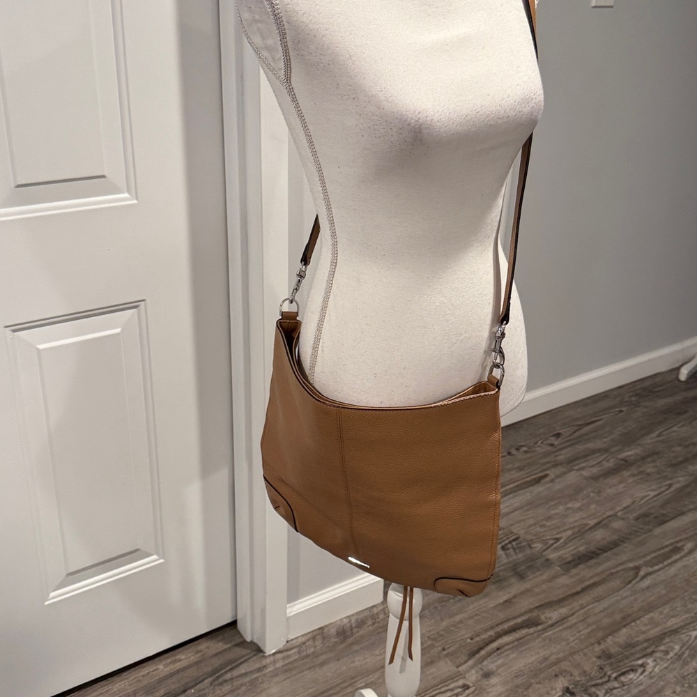Rebecca Minkoff Slim Regan Leather Crossbody Bag - Picture 8 of 13